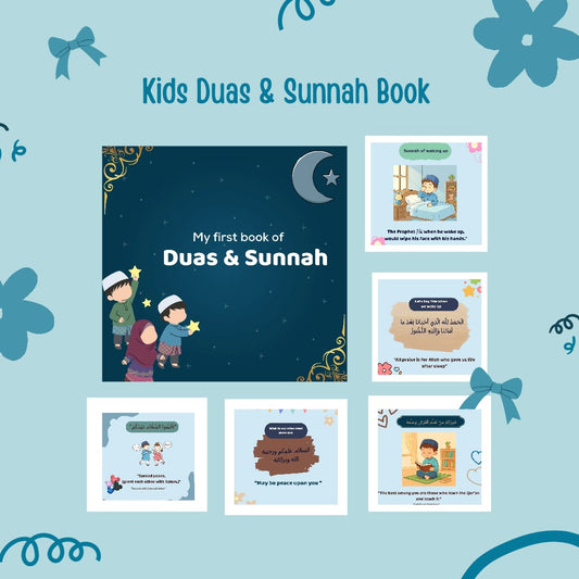 Kids Dua & Sunnah Book | Learn Islam the Easy Way | Digital Download & Printable