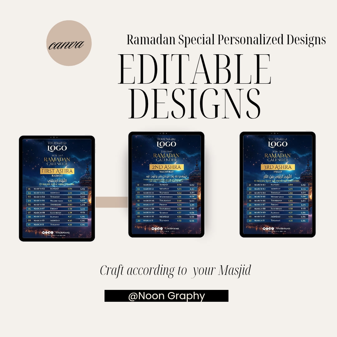 Ramadan Templates
