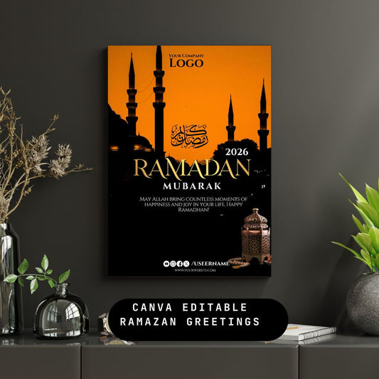 Ramadan arrival and Greeting posters-2026