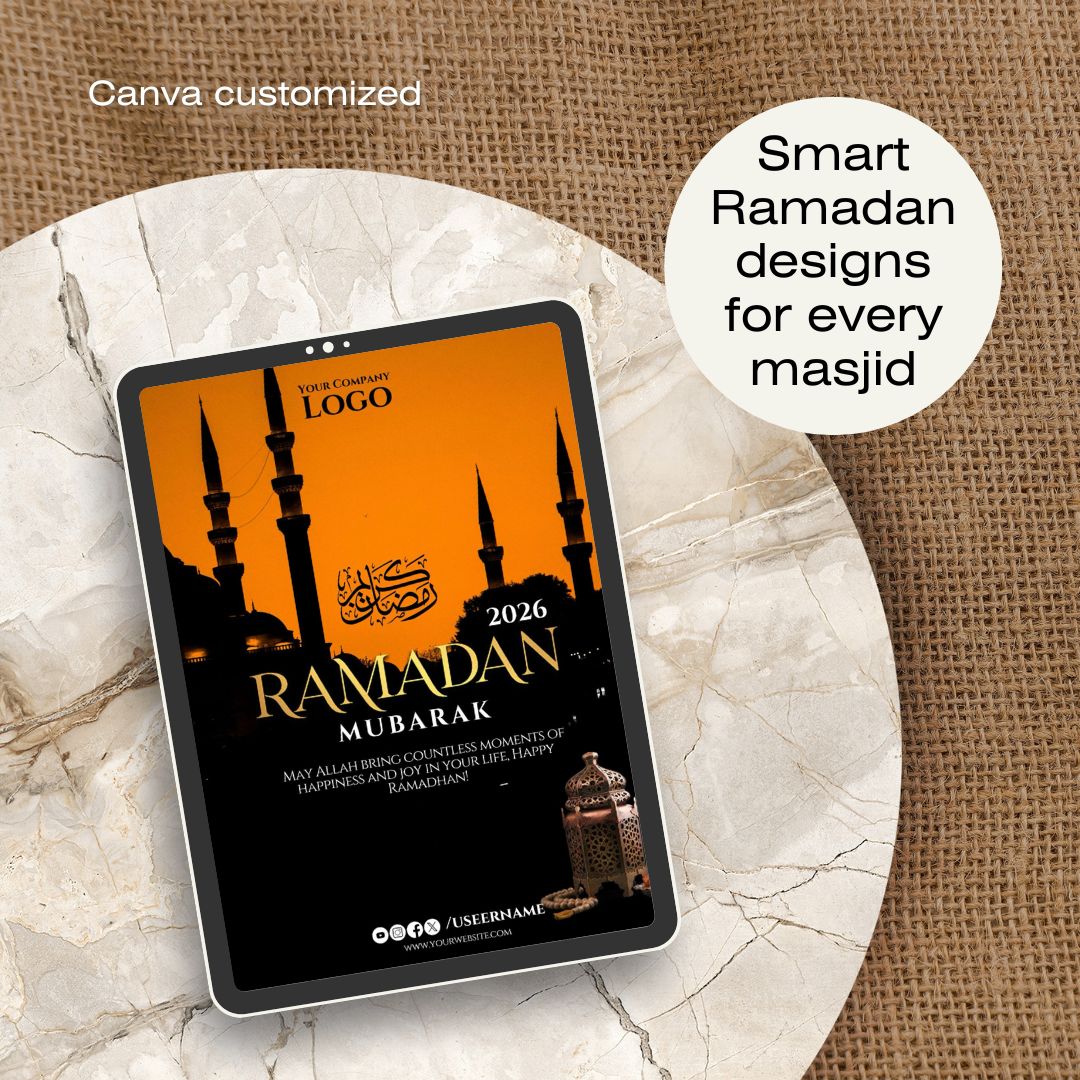 Ramadan arrival and Greeting posters-2026
