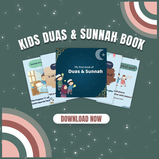 Kids Dua & Sunnah Book | Learn Islam the Easy Way | Digital Download & Printable