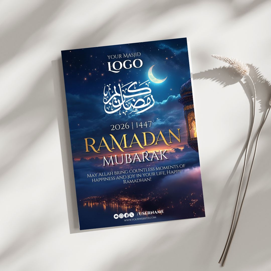 Ramadan arrival and Greeting posters-2026
