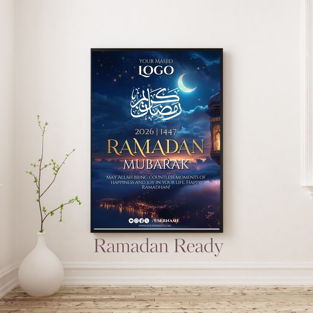 Ramadan arrival and Greeting posters-2026